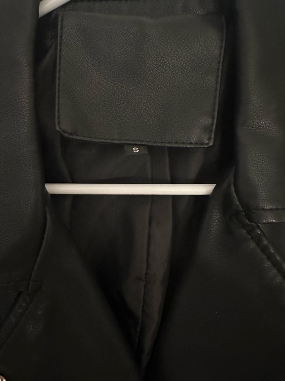Black Leather Jacket - Picture 2 of 3